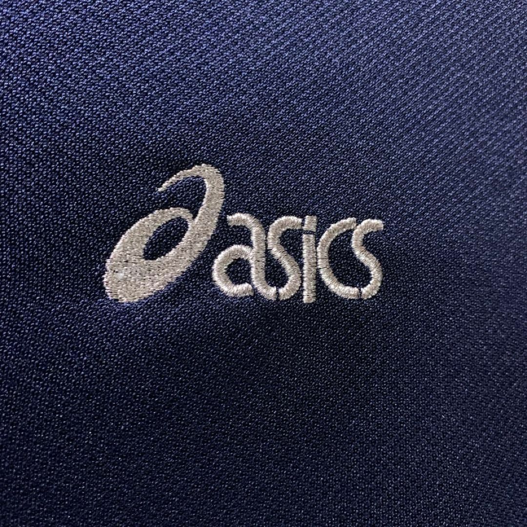 asics(アシックス)の90s 古着 asics ジャージ トラックジャケット ネイビー XL メンズのトップス(ジャージ)の商品写真