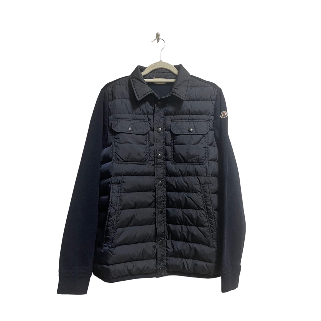 モンクレール☆ハイブリッドダウンニット☆MONCLER☆ブラック☆サイズS モンクレール☆ハイブリッドダウンニット☆MONCLER☆ブラック☆サイズS