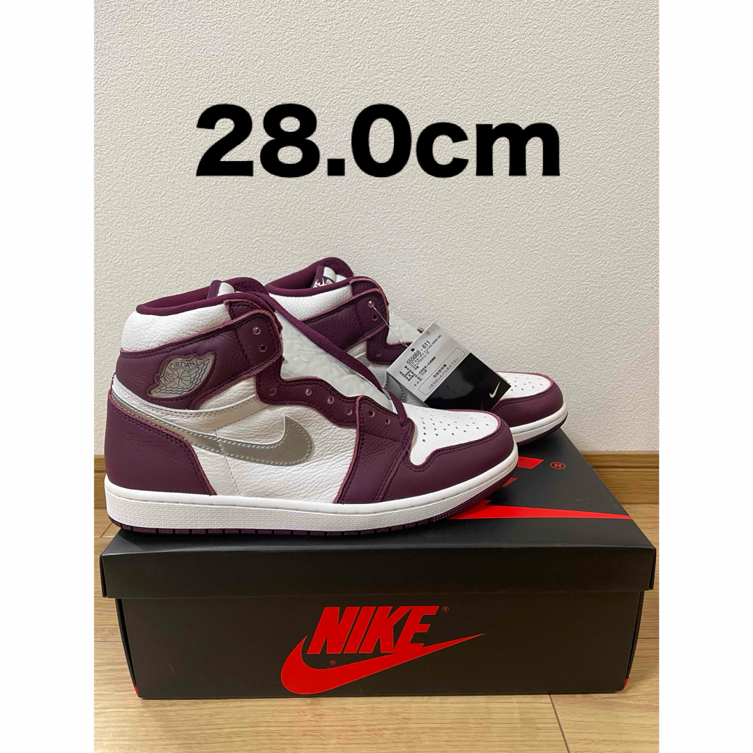 Jordan Brand（NIKE）(ジョーダン)のNike Air Jordan 1 High OG Bordeaux 28cm メンズの靴/シューズ(スニーカー)の商品写真