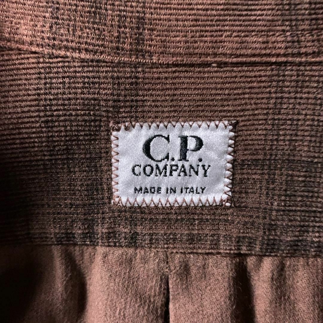 C.P. Company(シーピーカンパニー)の90s 00s C.P. Company オンブレチェック コーデュロイシャツ メンズのトップス(シャツ)の商品写真