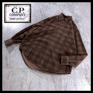 シーピーカンパニー(C.P. Company)の90s 00s C.P. Company オンブレチェック コーデュロイシャツ(シャツ)