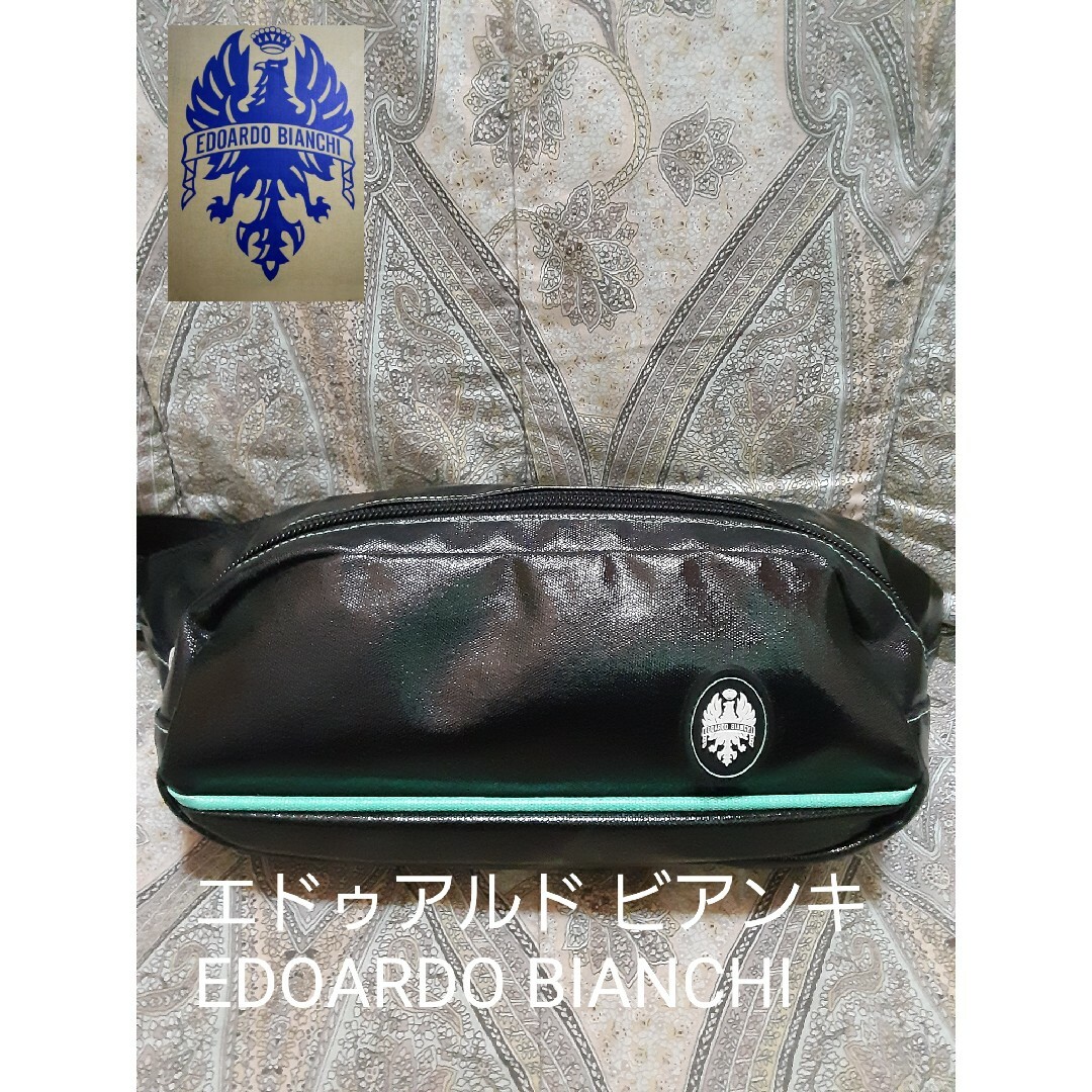 Bianchi(ビアンキ)のビアンキ EDOARDO BIANCHI 斜め掛けショルダーバッグ/ボディバッグ メンズのバッグ(ボディーバッグ)の商品写真