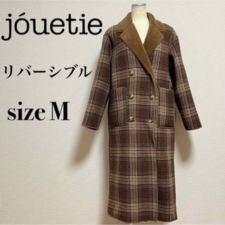 ジュエティ(jouetie)のjouetie ジュエティ チェスターコート リバーシブル ボア オーバーサイズ(チェスターコート)