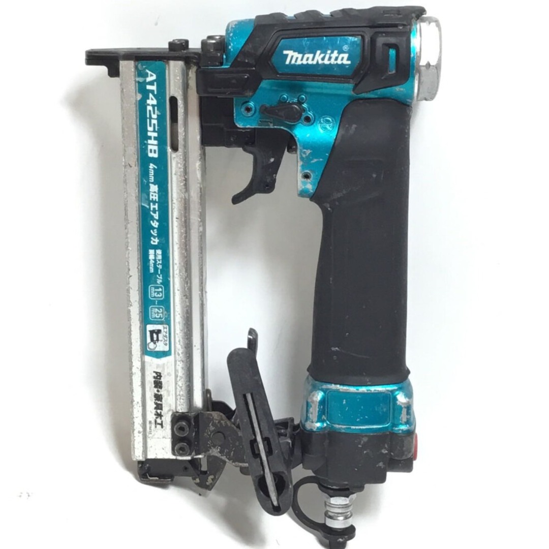 Makita(マキタ)のΘΘMAKITA マキタ エアタッカ 高圧 本体のみ AT425HB ブルー その他のその他(その他)の商品写真