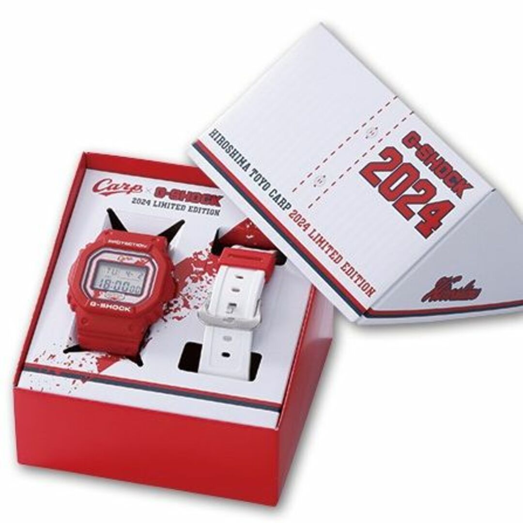 腕時計(デジタル)新品 広島カープ 2021 G-SHOCK Gショック カシオ casio
