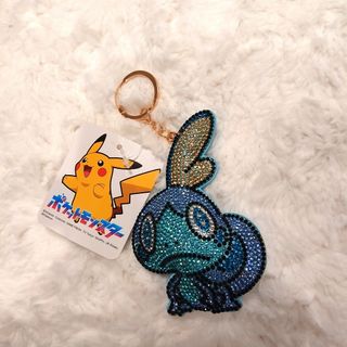 ポケモン(ポケモン)の新品  キラキラストーン付きマスコット クリーナー  ポケモン メッソン(キーホルダー)