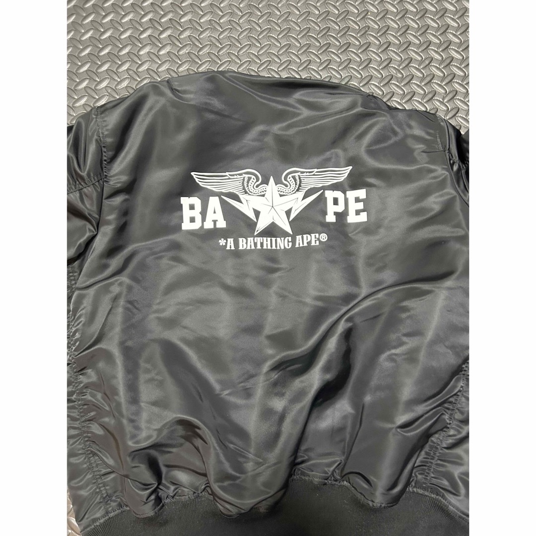 A BATHING APE(アベイシングエイプ)のアベイシングエイプ　MA-1 ミリタリージャケット メンズのジャケット/アウター(ミリタリージャケット)の商品写真