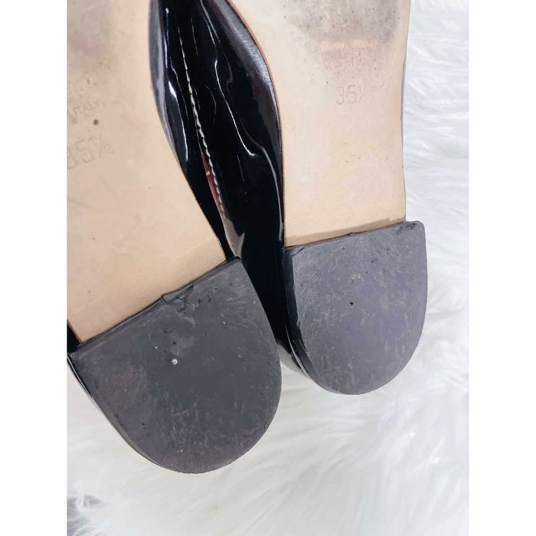 miumiu(ミュウミュウ)の︎✿miumiu ビジューリボンフラットシューズ レディースの靴/シューズ(バレエシューズ)の商品写真