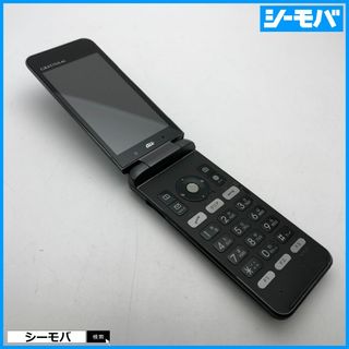 キョウセラ(京セラ)の1194 GRATINA 4G KYF34 中古 auガラケー ブラック(携帯電話本体)