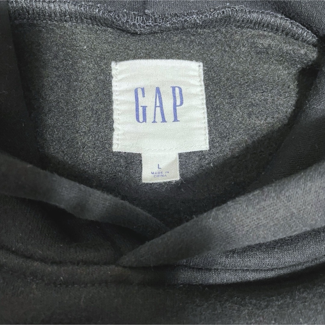 GAP(ギャップ)の"GAP" ギャップ 00’s~ スウェットパーカー ビックロゴ ヘビーウェイト メンズのトップス(パーカー)の商品写真