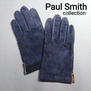 ポールスミスコレクション(Paul Smith COLLECTION)のPaul Smith ポールスミス 手袋  小物 スエード　ブルー(手袋)