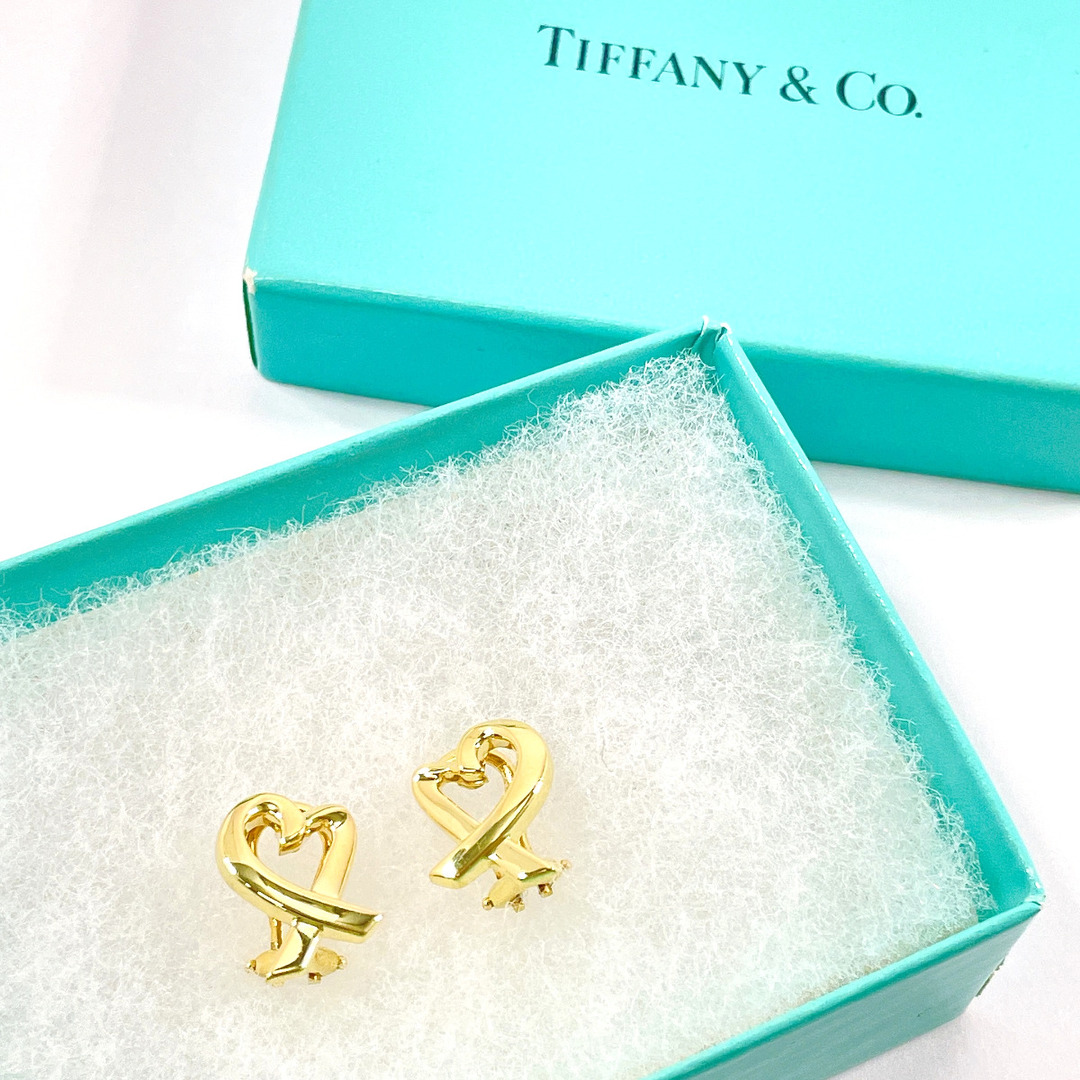 Tiffany & Co.(ティファニー)のティファニー イヤリング ラビングハート パロマピカソ  ゴールド レディースのアクセサリー(イヤリング)の商品写真