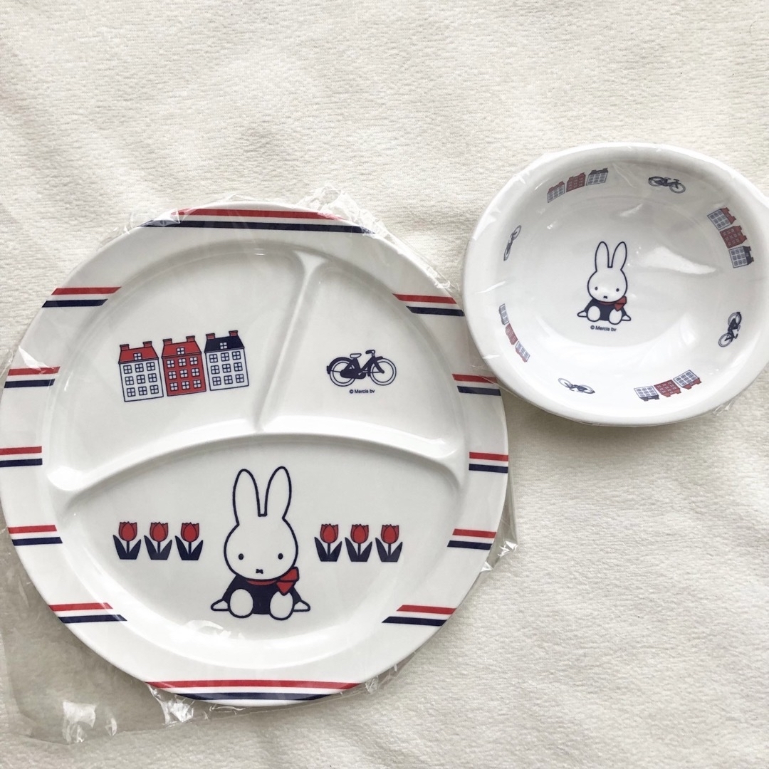 miffy(ミッフィー)のミッフィー食器セット キッズ/ベビー/マタニティの授乳/お食事用品(離乳食器セット)の商品写真