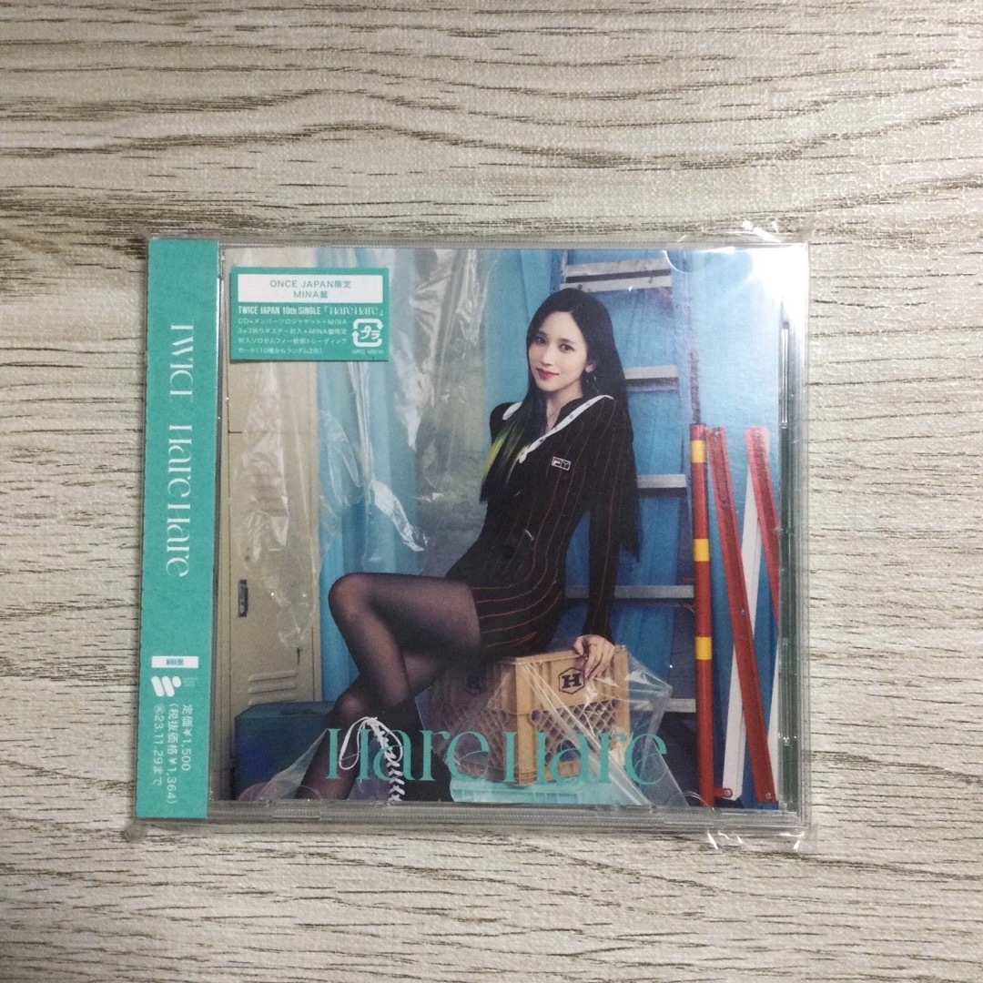 TWICE(トゥワイス)のミサモ misamo ミナ masterpiece トレカ CD ラントレB エンタメ/ホビーのCD(K-POP/アジア)の商品写真