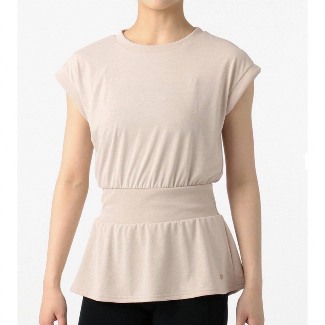 CHACOTT(チャコット)のChacott ウエストマークTシャツ ヨーロピアンピンク レディースのトップス(Tシャツ(半袖/袖なし))の商品写真