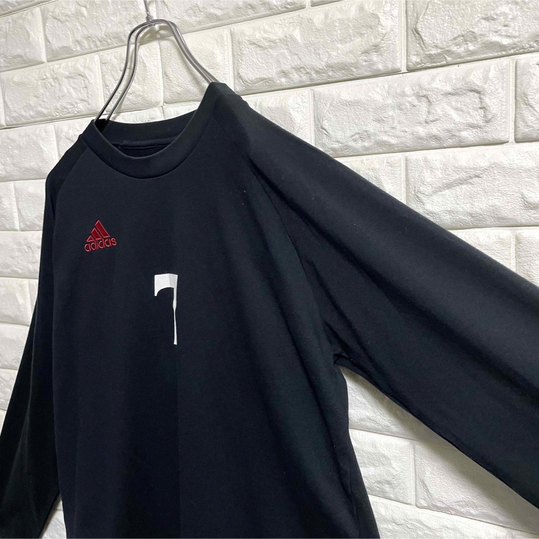 adidas(アディダス)のアディダス　ベッカムプリント　長袖Tシャツ　ロンT メンズLサイズ メンズのトップス(Tシャツ/カットソー(七分/長袖))の商品写真