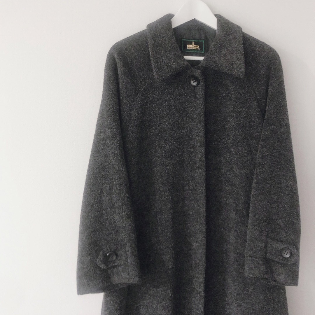 coat/grey レディースのジャケット/アウター(ロングコート)の商品写真