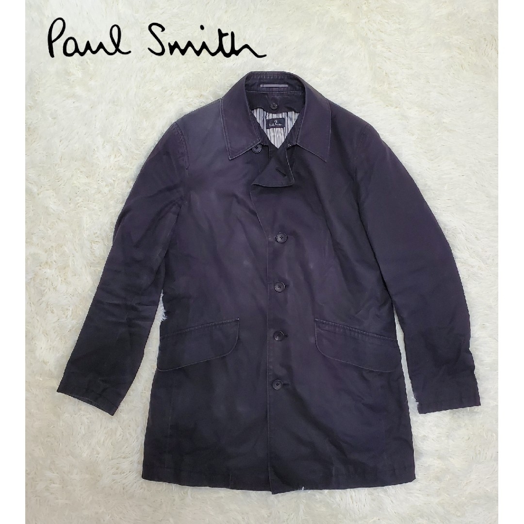 Paul Smith London アンゴラ100% ステンカラーコート-