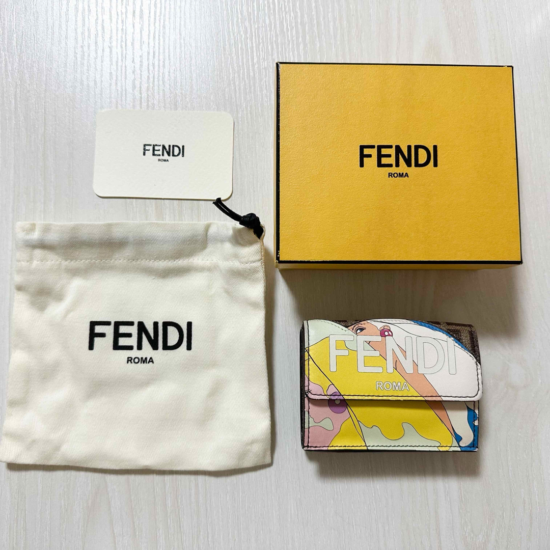 FENDI(フェンディ)のFENDI フェンディ ローマ 3つ折り財布 メンズのファッション小物(折り財布)の商品写真