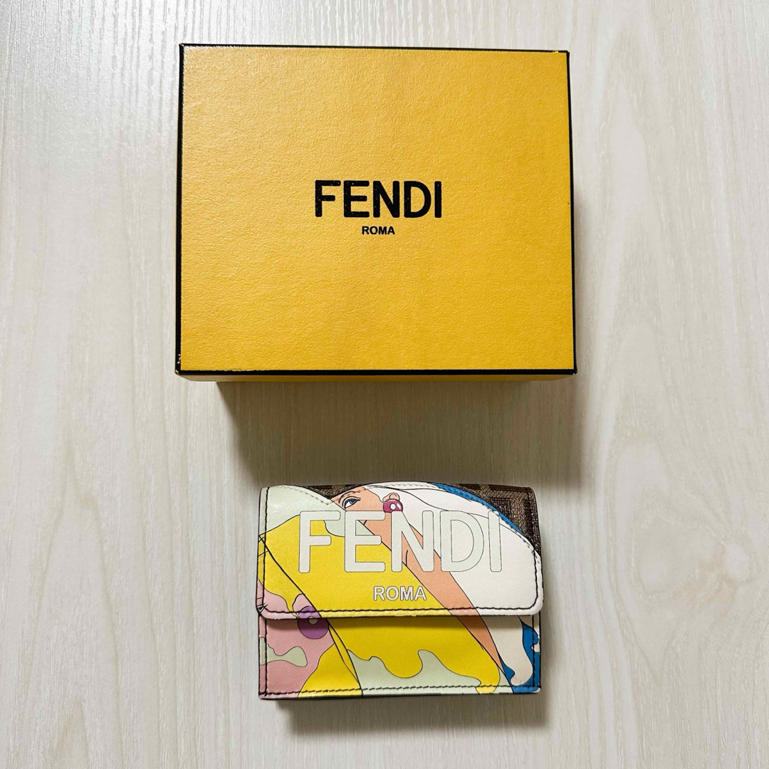 FENDI(フェンディ)のFENDI フェンディ ローマ 3つ折り財布 メンズのファッション小物(折り財布)の商品写真