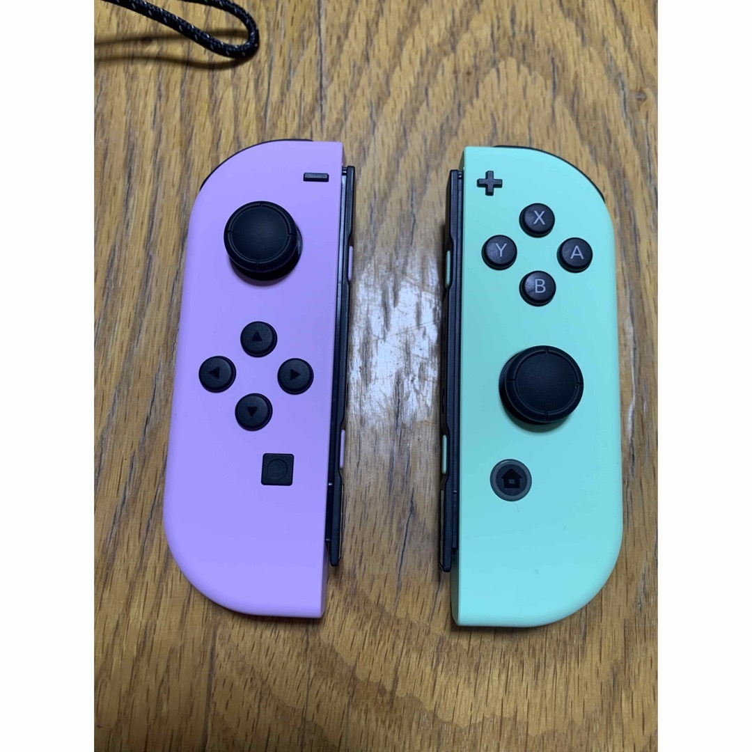 Nintendo Switch(ニンテンドースイッチ)のNintendo Switch Joy-Con パステルグリーンパステルパープル エンタメ/ホビーのゲームソフト/ゲーム機本体(その他)の商品写真