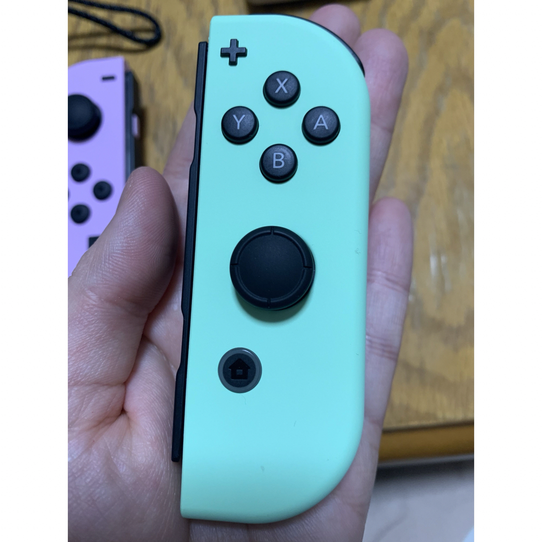 Nintendo Switch(ニンテンドースイッチ)のNintendo Switch Joy-Con パステルグリーンパステルパープル エンタメ/ホビーのゲームソフト/ゲーム機本体(その他)の商品写真