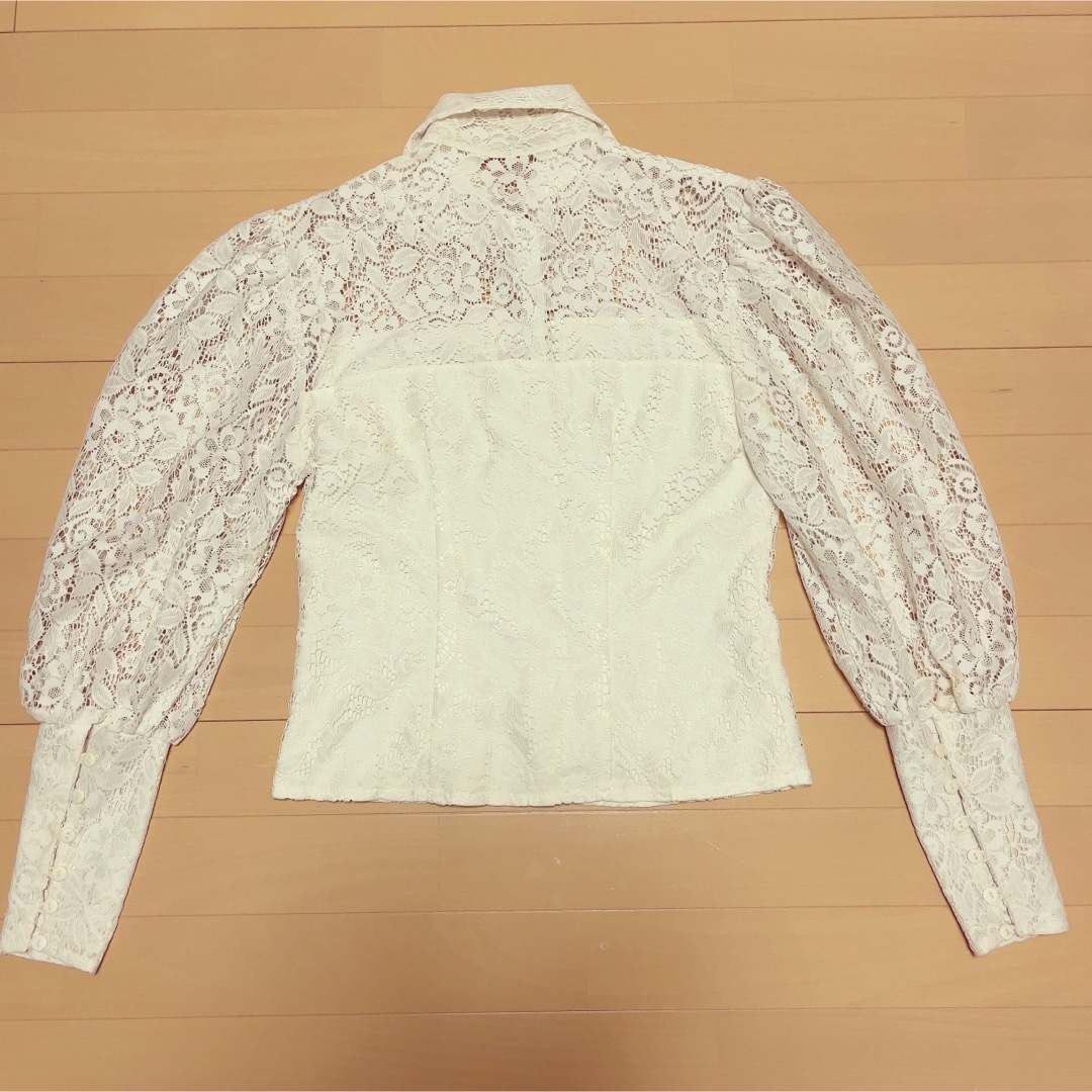 GUNNE SAX(ガニーサックス)のガニーサックス　GUNNE SAX ブラウス　総レース レディースのトップス(シャツ/ブラウス(長袖/七分))の商品写真