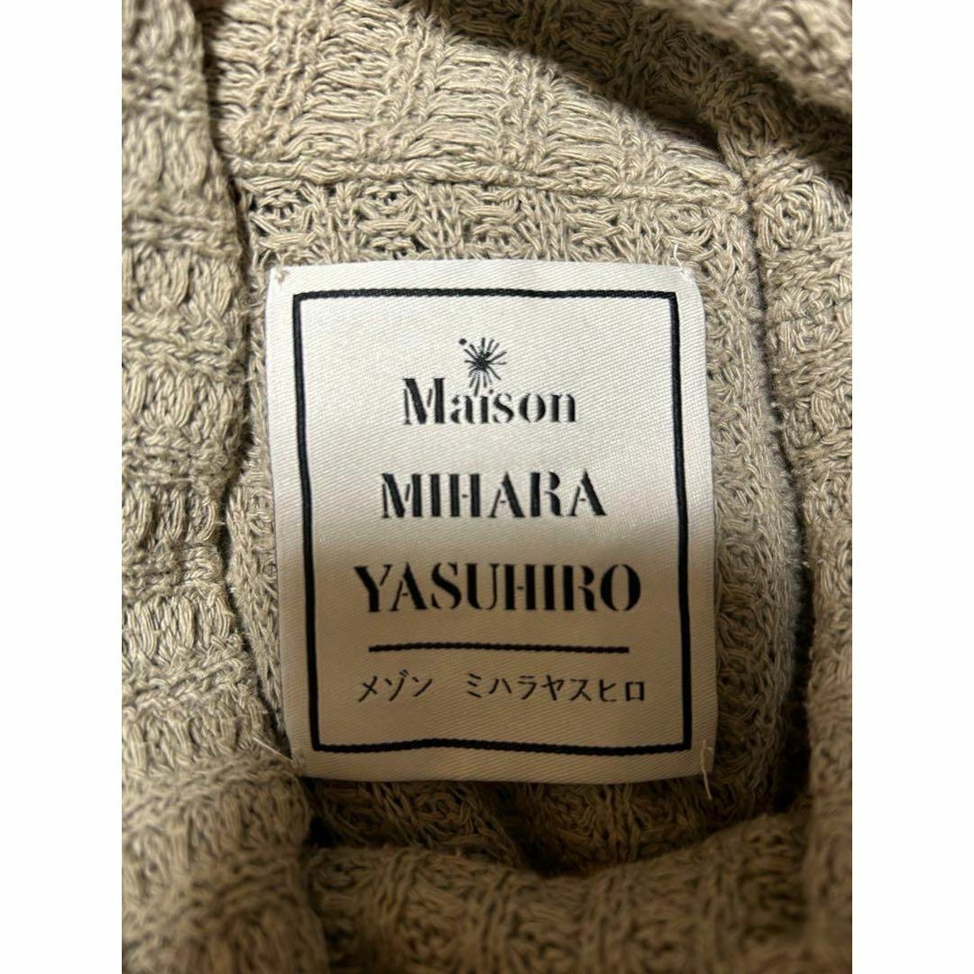 MIHARAYASUHIRO(ミハラヤスヒロ)のMaison MIHARA YASUHIRO ダメージ加工タートルニット メンズのトップス(ニット/セーター)の商品写真