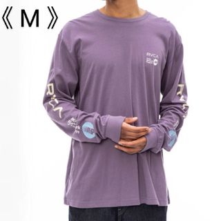 ルーカ(RVCA)の[新品] RVCA ルーカ ロンT 長袖Tシャツ グラフィックロゴ Mサイズ(Tシャツ/カットソー(七分/長袖))