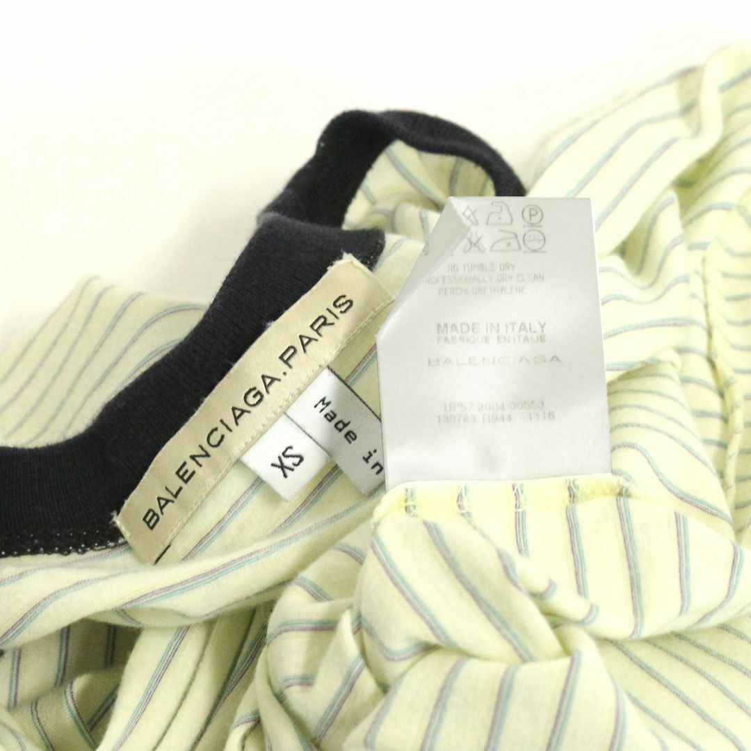 Balenciaga(バレンシアガ)のBALENCIAGA バレンシアガ 2004 ボーダーポケットTシャツ メンズのトップス(Tシャツ/カットソー(半袖/袖なし))の商品写真