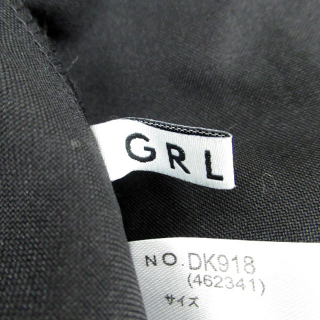 GRL(グレイル)のグレイル GRL オールインワン コンビネゾン ワイドパンツ リボン M 黒 レディースのレディース その他(その他)の商品写真