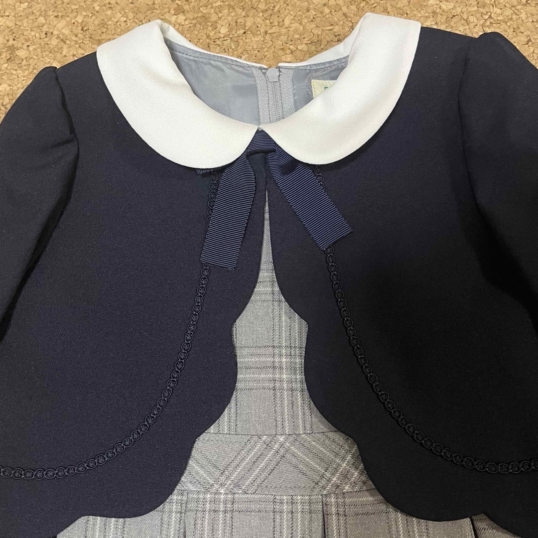 BEAMS(ビームス)のBEAMS mini / セレモニー ワンピース+ボレロ セット キッズ/ベビー/マタニティのキッズ服女の子用(90cm~)(ドレス/フォーマル)の商品写真