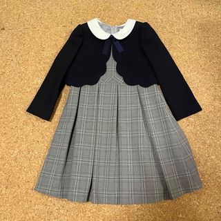 ビームス(BEAMS)のBEAMS mini / セレモニー ワンピース+ボレロ セット(ドレス/フォーマル)