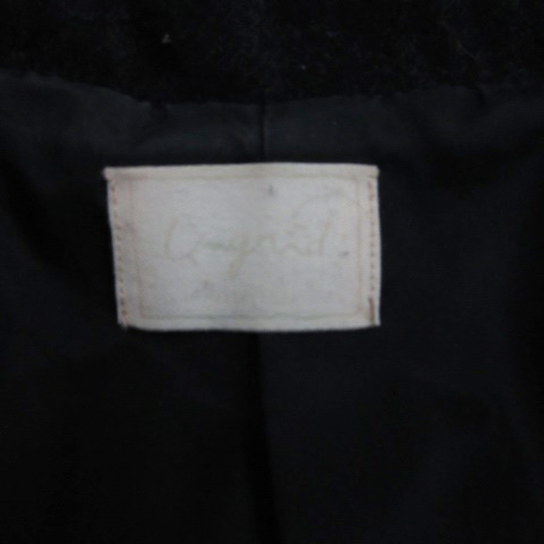 Ungrid(アングリッド)のアングリッド テーラードジャケット ミドル丈 シングルボタン 総裏地 S 黒 レディースのジャケット/アウター(その他)の商品写真