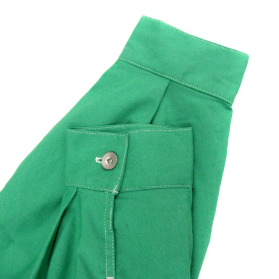ViS(ヴィス)のViS ビザビ ジャケット Gジャン ショート丈 オーバーサイズ F 緑 レディースのジャケット/アウター(ブルゾン)の商品写真
