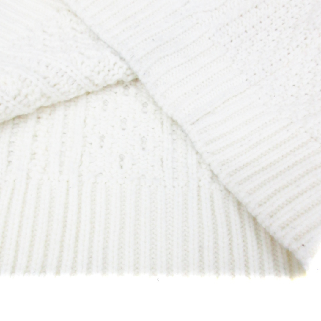 HARE(ハレ)のハレ ニット セーター 長袖 クルーネック ケーブル編み S オフホワイト メンズのトップス(ニット/セーター)の商品写真