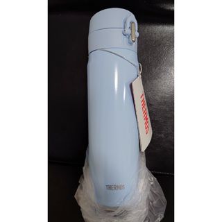 サーモス(THERMOS)の即決OK！　新品未使用　サーモスケータイマグ　ライトブルー　0.5l　箱無し(弁当用品)