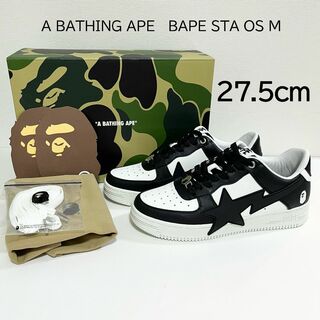 アベイシングエイプ(A BATHING APE)の【新品】27.5cm A BATHING APE BAPE STA OS M (スニーカー)