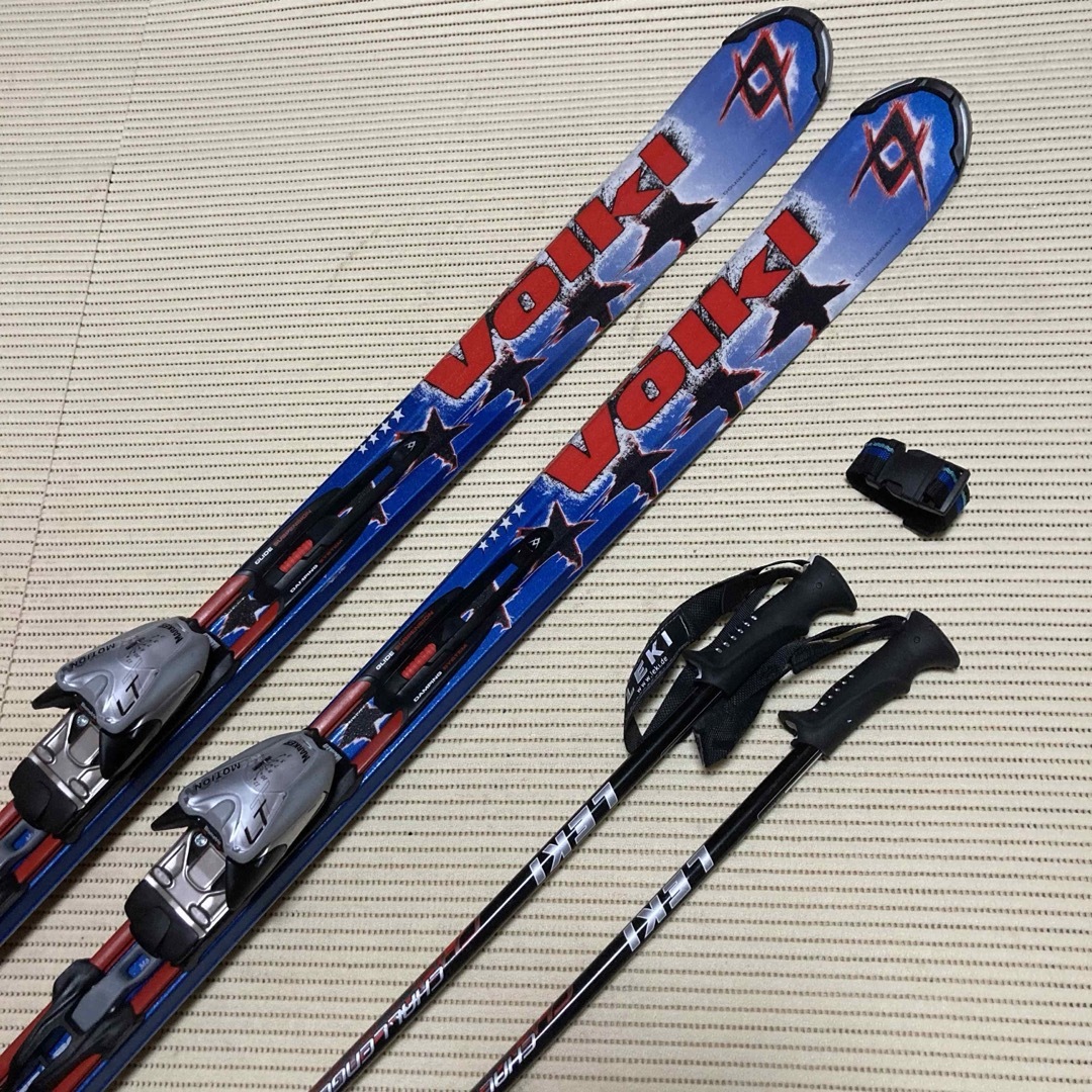 Volkl フォルクル 168cm & マーカー & レキ 115cm セット Volkl フォルクル 168cm & マーカー & レキ 115cm セット