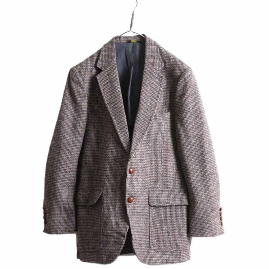 Harris Tweed - 80s USA製 ハリスツイード テーラード ジャケット