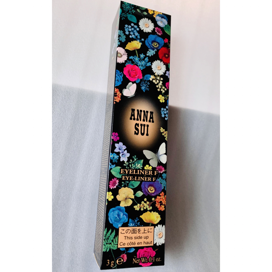 ANNA SUI(アナスイ)のアナスイ ANNA SUI ペイント アイライナー  100 ブラシ&ケース付き コスメ/美容のベースメイク/化粧品(アイライナー)の商品写真