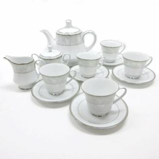 アザー(other)のノリタケ Clarenton カップ＆ソーサー 5客 ポット B品 同梱不可(食器)