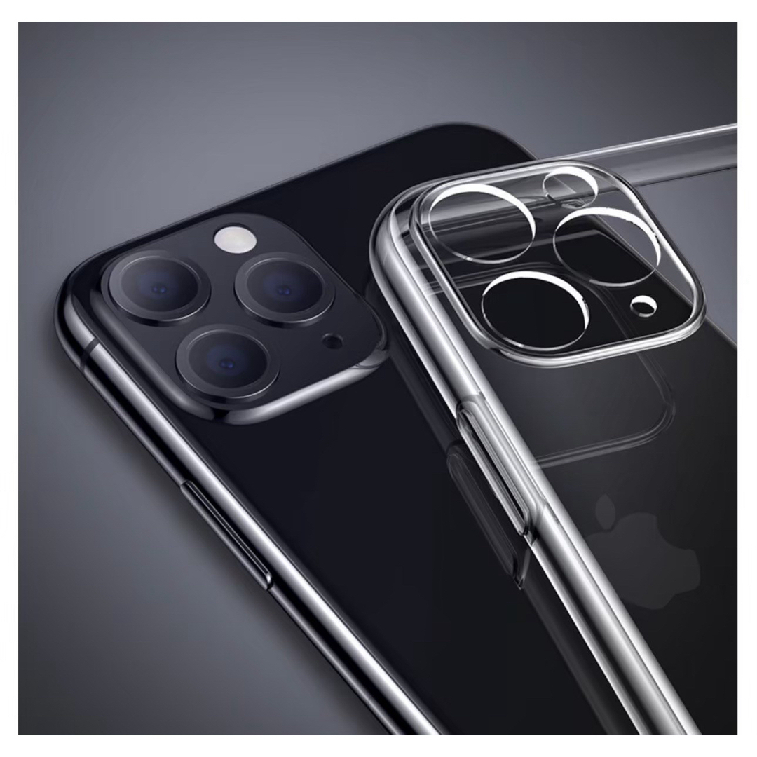 iPhone15 ケース 透明 柔らか 韓国  クリアケース 安い スマホ/家電/カメラのスマホアクセサリー(iPhoneケース)の商品写真