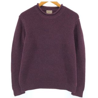 エルエルビーン(L.L.Bean)の古着 00年代 エルエルビーン L.L.Bean コットンニットセーター メンズM /eaa389376(ニット/セーター)