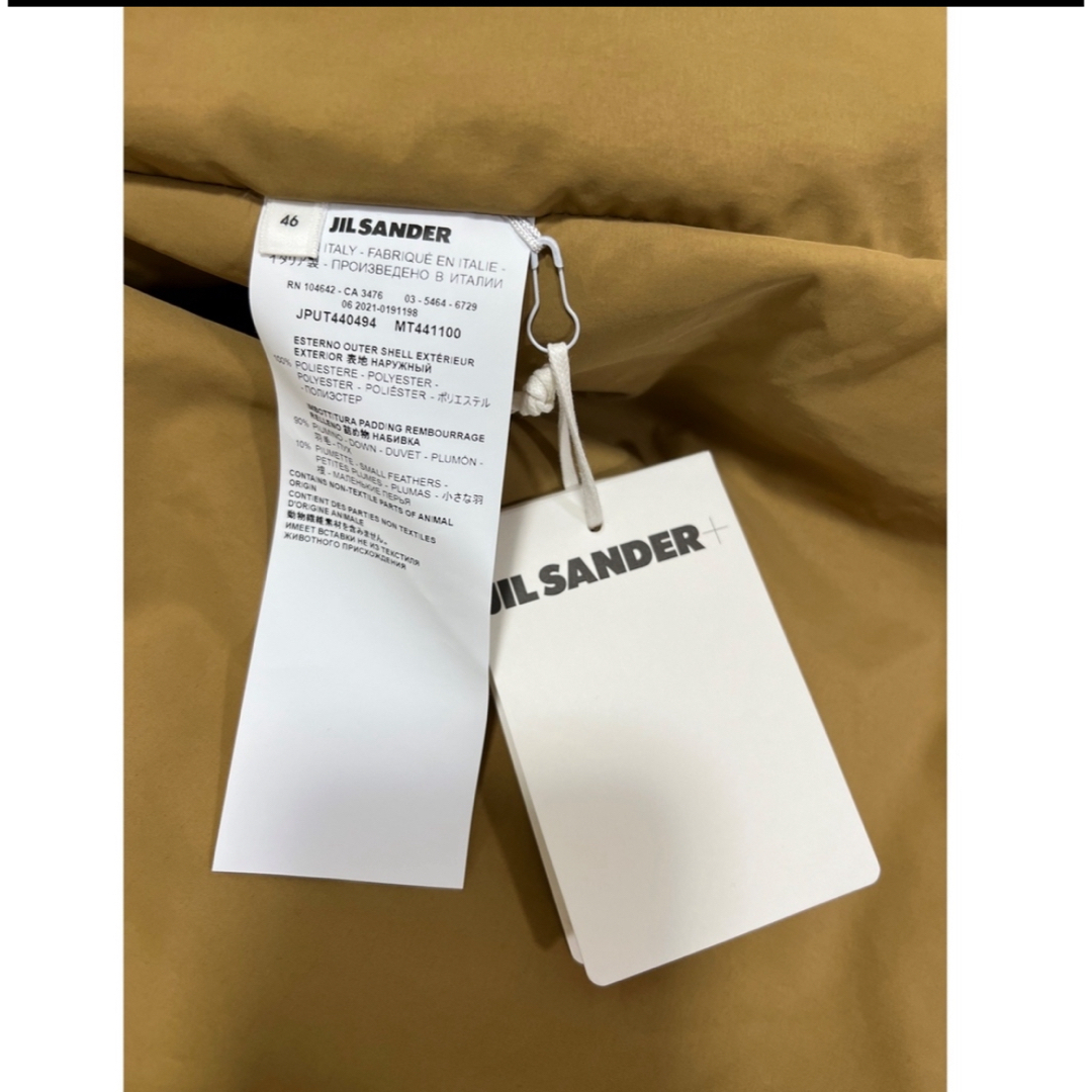 Jil Sander(ジルサンダー)の【美品46】JIL SANDER ジルサンダー　ダウンジャケット 46 メンズのジャケット/アウター(ダウンジャケット)の商品写真