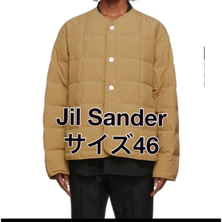 ジルサンダー(Jil Sander)の【美品46】JIL SANDER ジルサンダー　ダウンジャケット 46(ダウンジャケット)