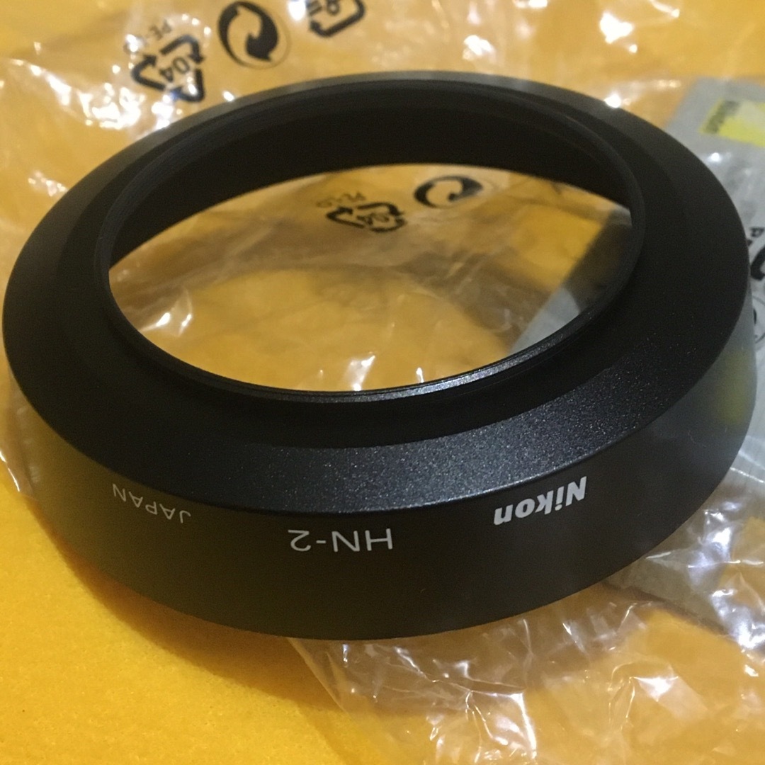 Nikon(ニコン)のNIKON 純正 旧製品 廃盤 Φ52mm 広角メタルフード HN-2 美品 スマホ/家電/カメラのカメラ(レンズ(単焦点))の商品写真