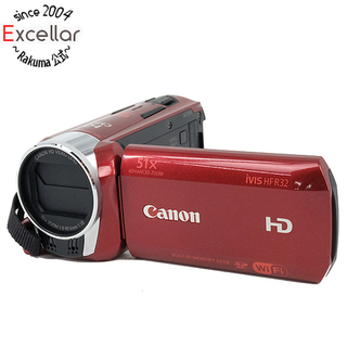 キヤノン(Canon)のCanon製　デジタルビデオカメラ　iVIS HF R32 レッド(ビデオカメラ)
