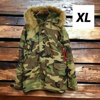 ALPHA INDUSTRIES - ☆極美品 アルファ XLARGEコラボ MA-1