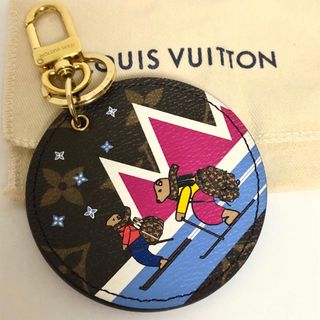 LOUIS VUITTON - 【中古】 ルイヴィトン キーリング ポルト クレ・LV